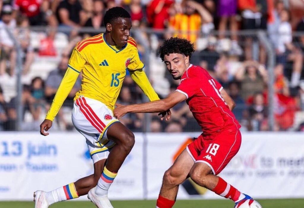 Selección Colombia Sub-19 empató con Túnez en el Torneo Maurice Revello 2026